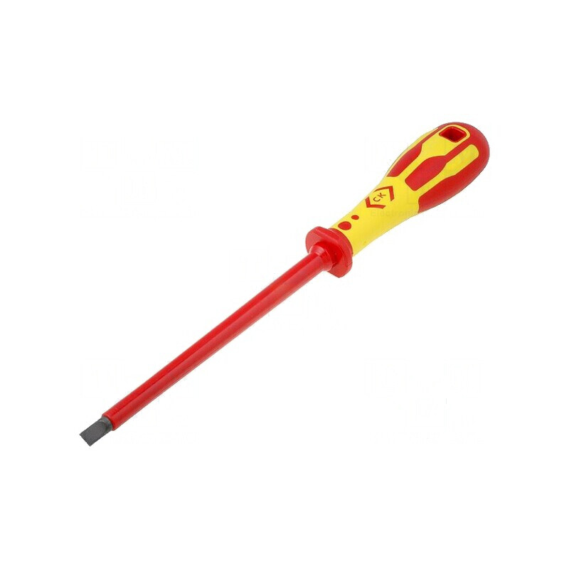 Şurubelniţă izolată plată 8,0x1,2mm 175mm - 1kVAC | Electronic-mag.ro | Componente Electronice