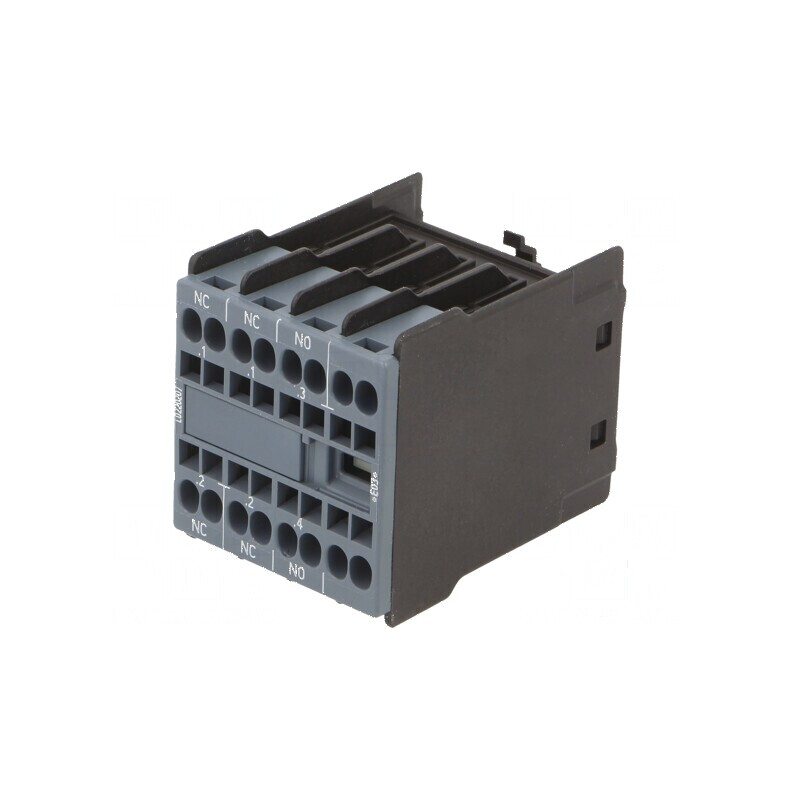 Contacte auxiliare Serie: 3RT20 Dimensiune: S0,S00,S2 frontală - Contacte auxiliare pentru contactor frontal Serie 3RT20 | Elect