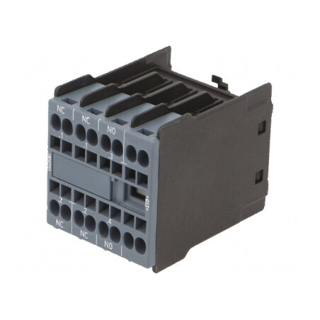 Contacte auxiliare Serie: 3RT20 Dimensiune: S0,S00,S2 frontală - Contacte auxiliare pentru contactor frontal Serie 3RT20 | Elect