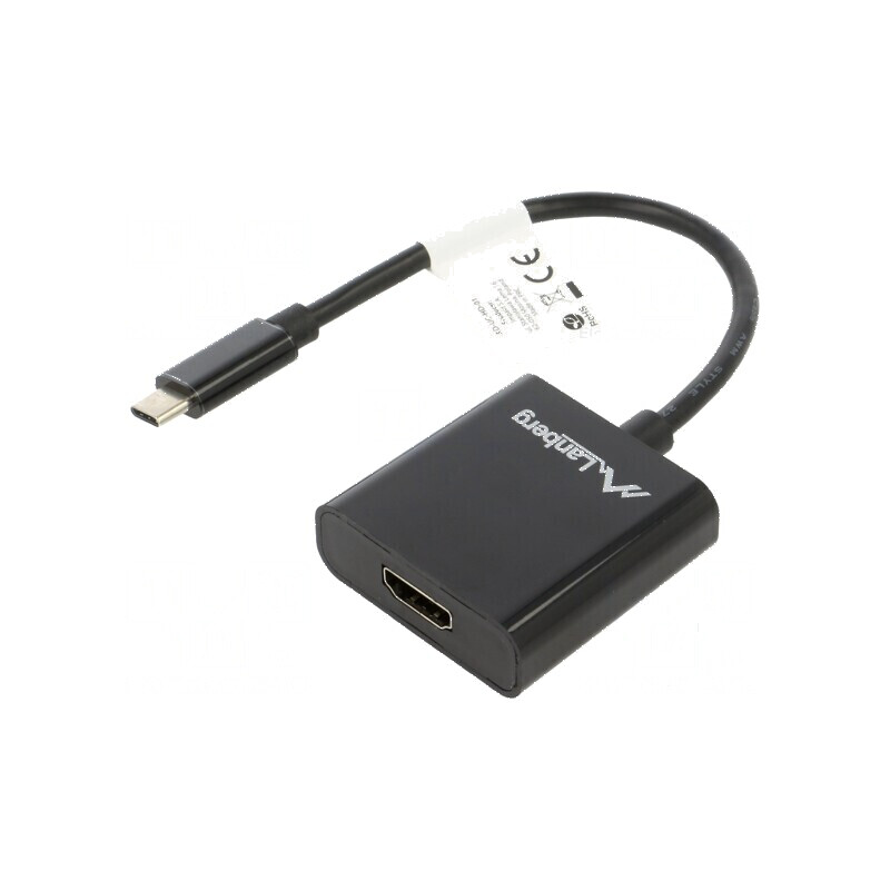 Cablu adaptor USB C HDMI 0,15m | Electronic-mag.ro | Componente Electronice