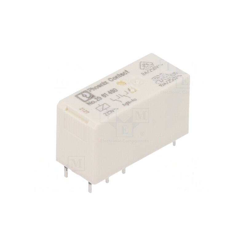 Releu electromagnetic DPDT - 230VAC 8A / 30VAC 32,5kΩ | Electronic-mag.ro | Componente Electronice