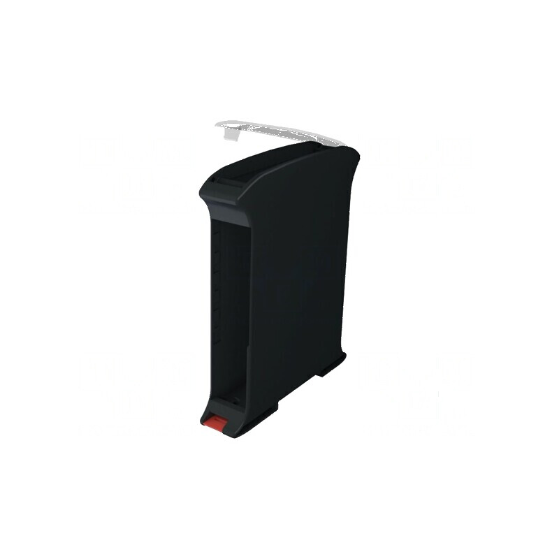 Carcasă pentru şină DIN Y: 101mm X: 22,5mm Z: 119,5mm | Electronic-mag.ro | Componente Electronice