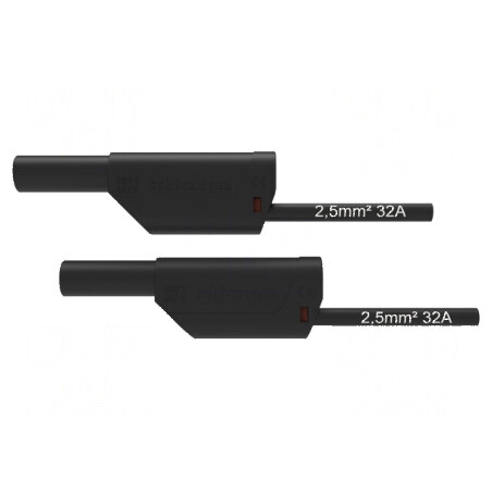 Cablu de măsurare cu mufă banană 4 mm | Electronic-mag.ro | Componente Electronice