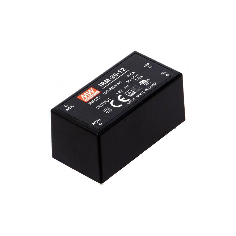 Convertor AC/DC 21,6W 85÷264VAC Ualim: 120÷370VDC Uieş: 12VDC | Electronic-mag.ro | Componente Electronice