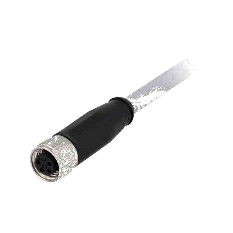 Conector M8 mamă 4 pini cu cablu de 1m PVC | Electronic-mag.ro | Componente Electronice Conector M8 mamă 4 pini cu cablu de 1m PVC | Electronic-mag.ro | Componente Electronice
