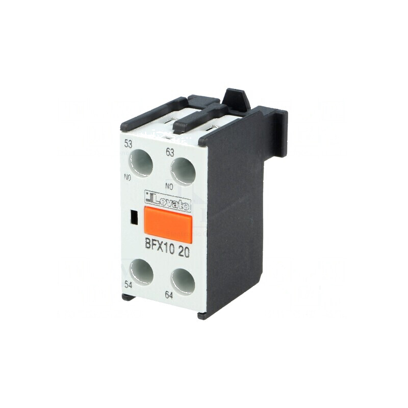 Contacte auxiliare BF cu cleme cu şurub frontală | Electronic-mag.ro | Componente Electronice