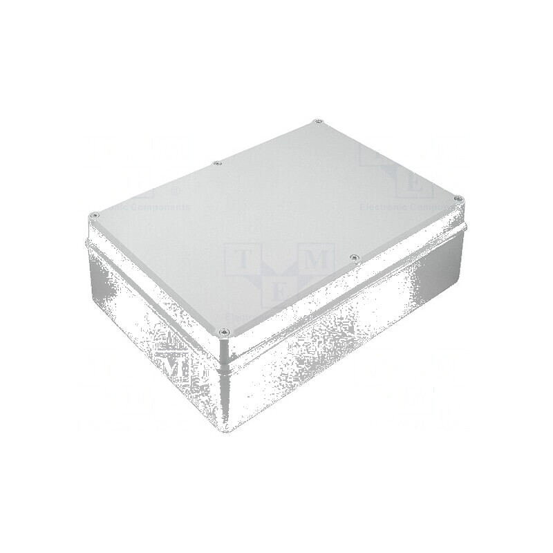 Carcasă universală polistiren gri 190mm x 285,6mm x 95mm | Electronic-mag.ro | Componente Electronice