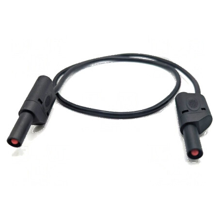Cablu de măsurare 32A cu mufă banană 4 mm, dublu طرف | Electronic-mag.ro | Componente Electronice