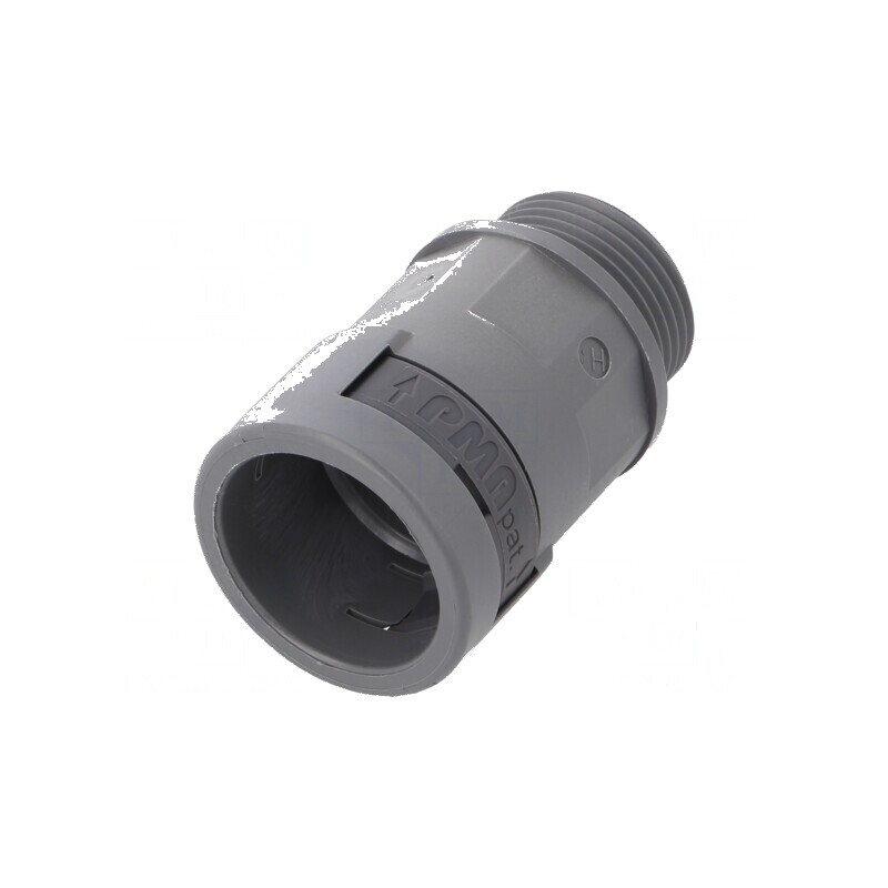 Conectori finali drepţi Filet PG exterior poliamidă 6 gri | Electronic-mag.ro | Componente Electronice