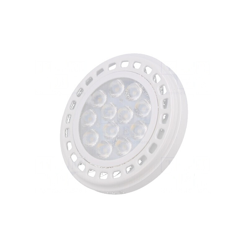Lampă LED GU10 12W 3000K 950lm 45° 230VAC | Electronic-mag.ro | Componente Electronice