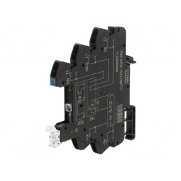 Stativ 10A pentru şină DIN cu cleme cu arc -40 până la 60°C max. 250VAC | Electronic-mag.ro | Componente Electronice