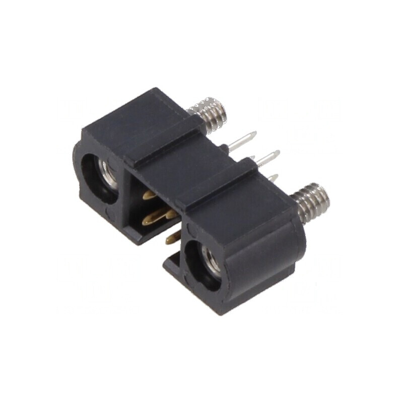 Conector PCB-cablu/PCB soclu tată PIN 4 Datamate J-Tek THT | Electronic-mag.ro | Componente Electronice