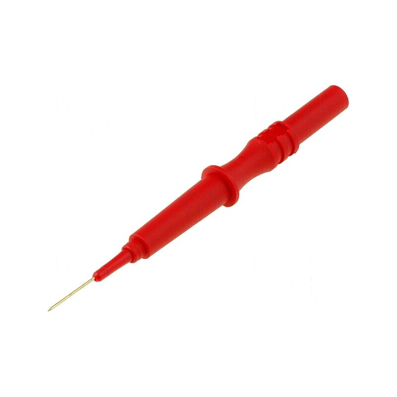Terminal de măsurare 1A 600V roșu 4mm | Electronic-mag.ro | Componente Electronice