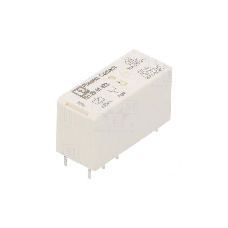 Releu miniatură 230VAC Ubobină | Electronic-mag.ro | Componente Electronice Releu miniatură 230VAC Ubobină | Electronic-mag.ro | Componente Electronice