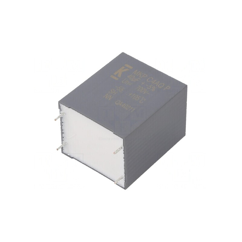 Condensator polipropilenă DC-Link 40uF ESR 2,8mΩ THT ±5% | Electronic-mag.ro | Componente Electronice