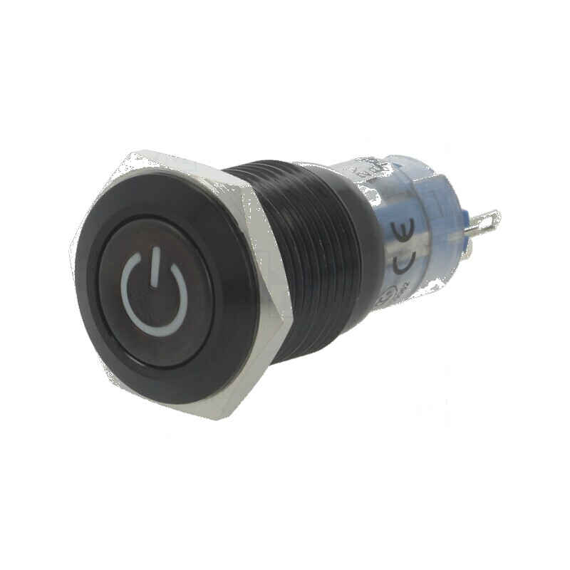 Comutator anti-vandalism Poz 2 SPDT 0,5A/220VAC 1A/24VDC | Electronic-mag.ro | Componente Electronice