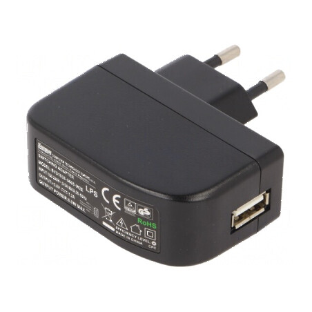 Alimentator pulsatoriu 5VDC 1,2A 6W plug-in | Electronic-mag.ro | Componente Electronice
