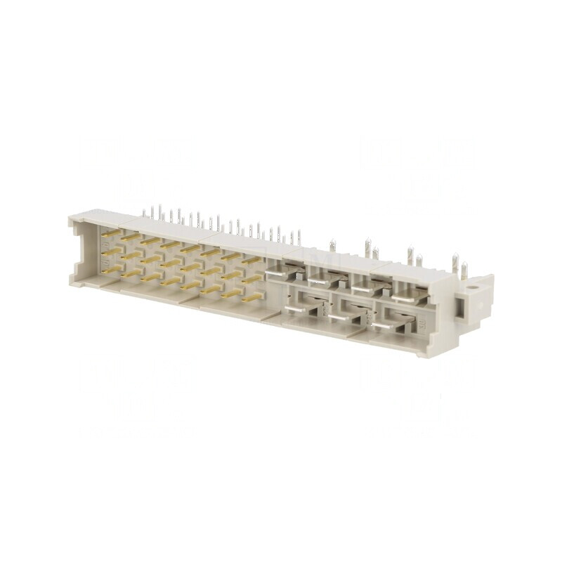 Conector DIN 41612 Soclu Pin Împământare Tip MH Tată THT | Electronic-mag.ro | Componente Electronice