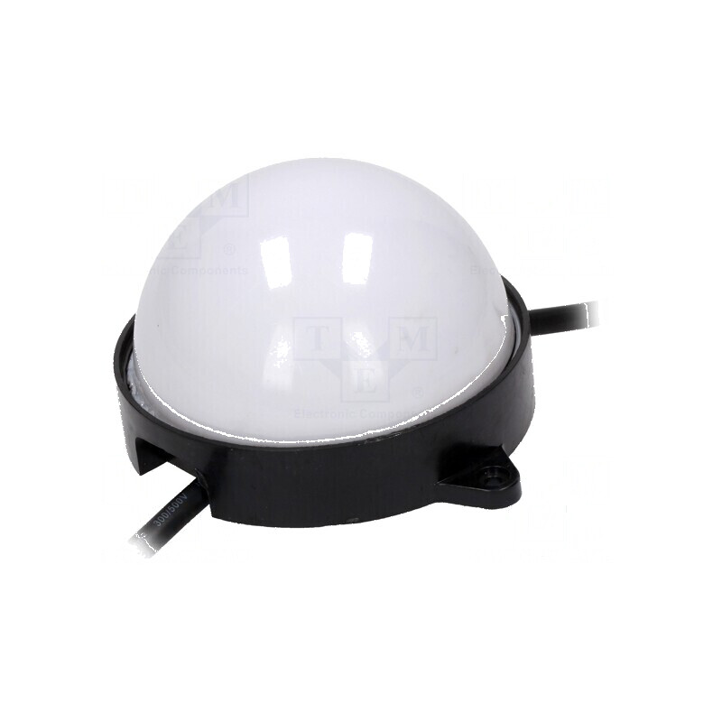 Banda LED RGB IP68 180° 12 diode 5050 PLCC6 Ø100mm 24VDC | Electronic-mag.ro | Componente Electronice