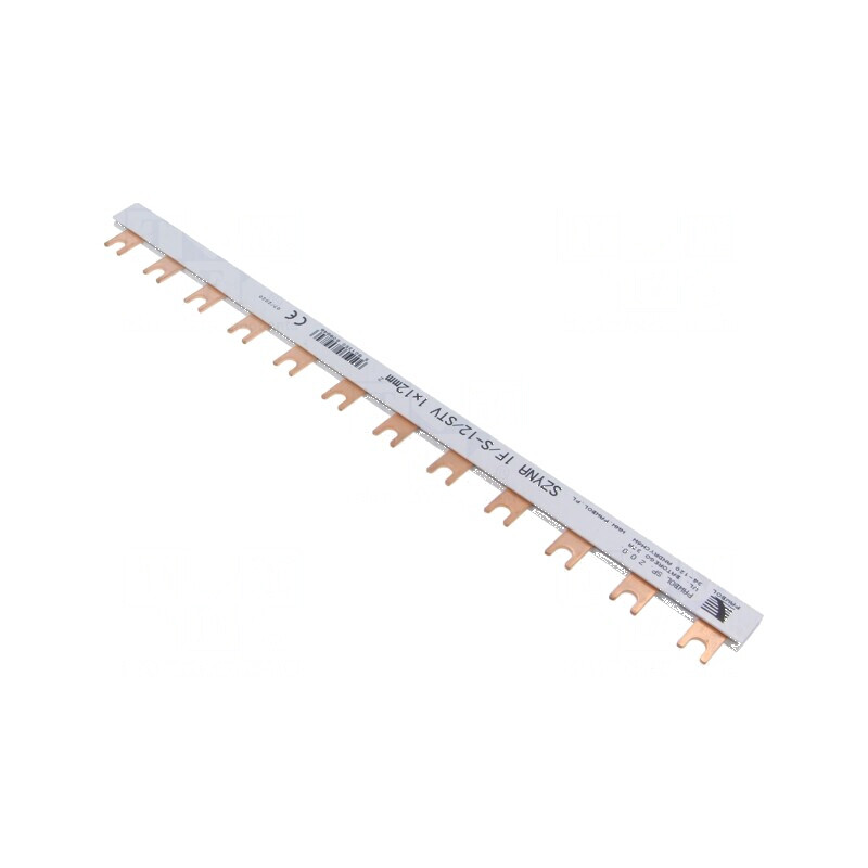 Bară colectoare 16mm² Poli: 1 Unom: 400V tip pieptene 210mm | Electronic-mag.ro | Componente Electronice Bară colectoare 16mm² Poli: 1 Unom: 400V tip pieptene 210mm | Electronic-mag.ro | Componente Electronice