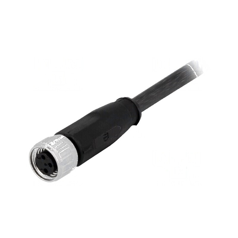 Conector M8 mamă 3 pini cu cablu 0,5m | Electronic-mag.ro | Componente Electronice Conector M8 mamă 3 pini cu cablu 0,5m | Electronic-mag.ro | Componente Electronice