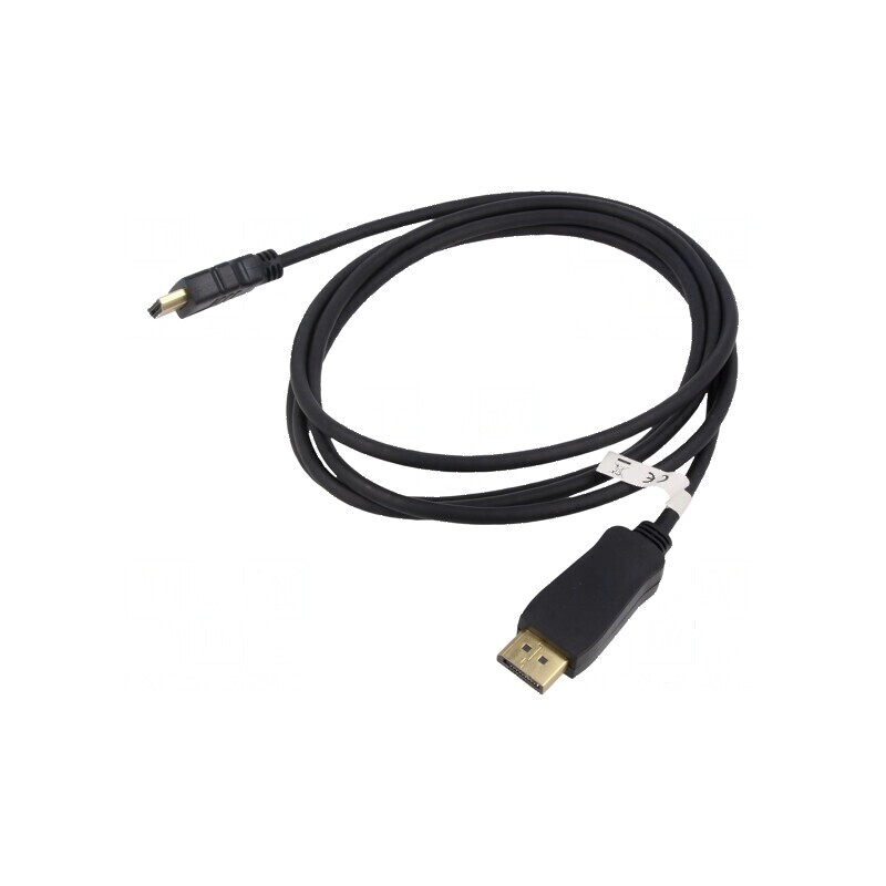 Cablu DisplayPort 1.2 la HDMI 1.4, 2m | Electronic-mag.ro | Componente Electronice