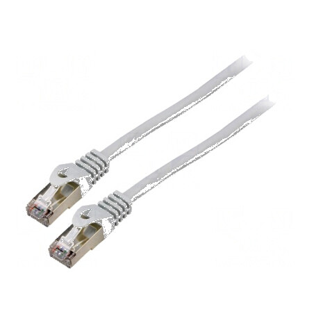 Cabluri patch F/UTP 6 litat CCA PVC gri 30m 26AWG 1 buc. | Electronic-mag.ro | Componente Electronice