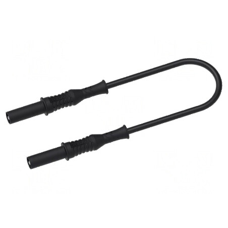 Cablu de măsurare 20A cu mufă banană 4 mm, ambii capete | Electronic-mag.ro | Componente Electronice