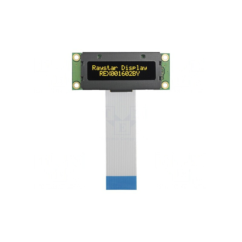 Display OLED alfanumeric 16x2 galben 53x20x7,6mm PIN 16 | Electronic-mag.ro | Componente Electronice Display OLED alfanumeric 16x2 galben 53x20x7,6mm PIN 16 | Electronic-mag.ro | Componente Electronice