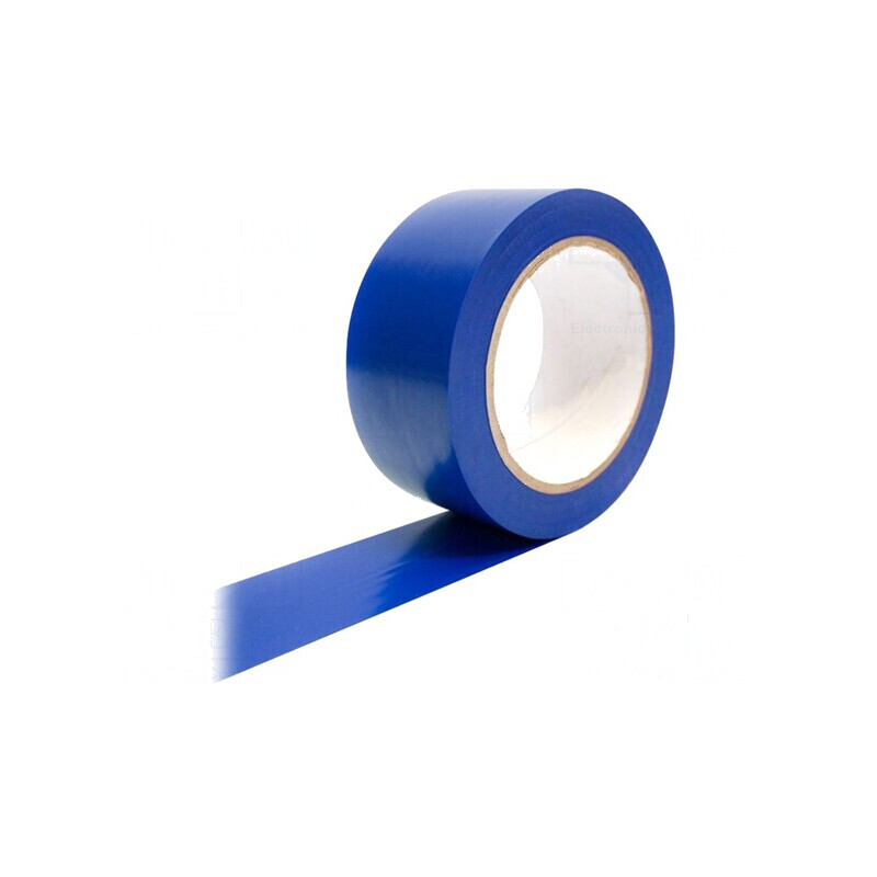 Bandă de marcare albastră autoadezivă 33m x 50mm x 0,15mm | Electronic-mag.ro | Componente Electronice Bandă de marcare albastră autoadezivă 33m x 50mm x 0,15mm | Electronic-mag.ro | Componente Electronice
