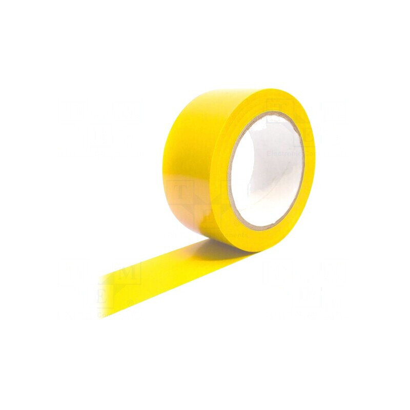 Bandă de marcare galbenă autoadezivă 33m x 50mm x 0,15mm | Electronic-mag.ro | Componente Electronice Bandă de marcare galbenă autoadezivă 33m x 50mm x 0,15mm | Electronic-mag.ro | Componente Electronice