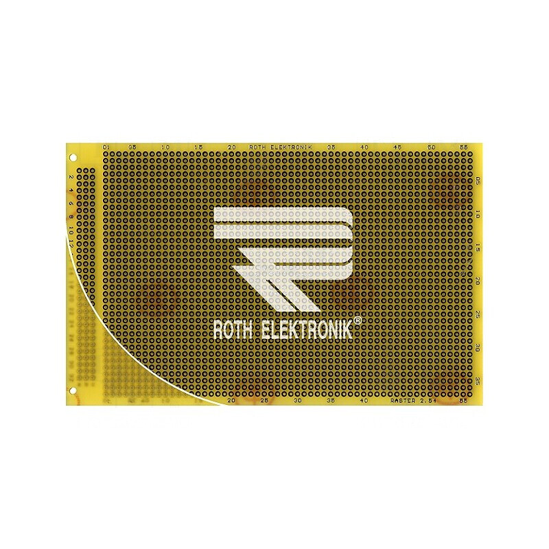 Placă universală singură faţă 100mm x 160mm | Electronic-mag.ro | Componente Electronice