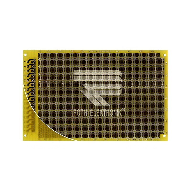 Placă universală singură faţă 100mm x 160mm | Electronic-mag.ro | Componente Electronice