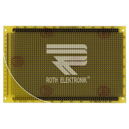 Placă universală singură faţă prototip 100mm x 160mm | Electronic-mag.ro | Componente Electronice