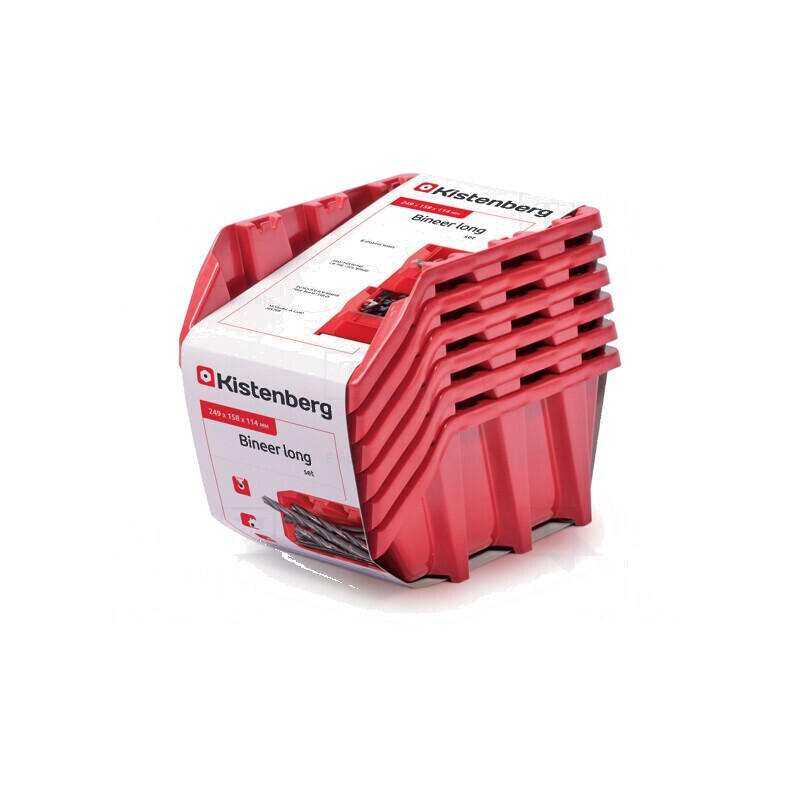 Cuvă roşie lungă 249x158x114mm 6buc KBILS25 BINEER | Electronic-mag.ro | Componente Electronice Cuvă roşie lungă 249x158x114mm 6buc KBILS25 BINEER | Electronic-mag.ro | Componente Electronice
