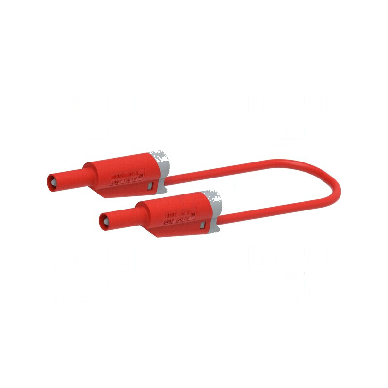 Cablu de măsurare 20A cu mufă banană 4 mm, 2 capete | Electronic-mag.ro | Componente Electronice