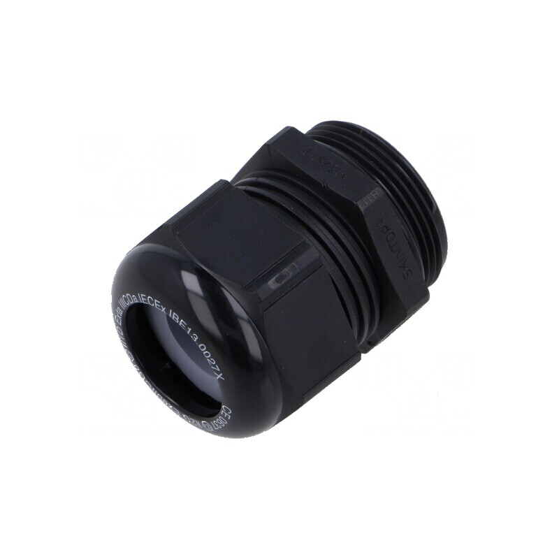 Garnitură etanșare M32 1,5 IP68 poliamidă neagră | Electronic-mag.ro | Componente Electronice