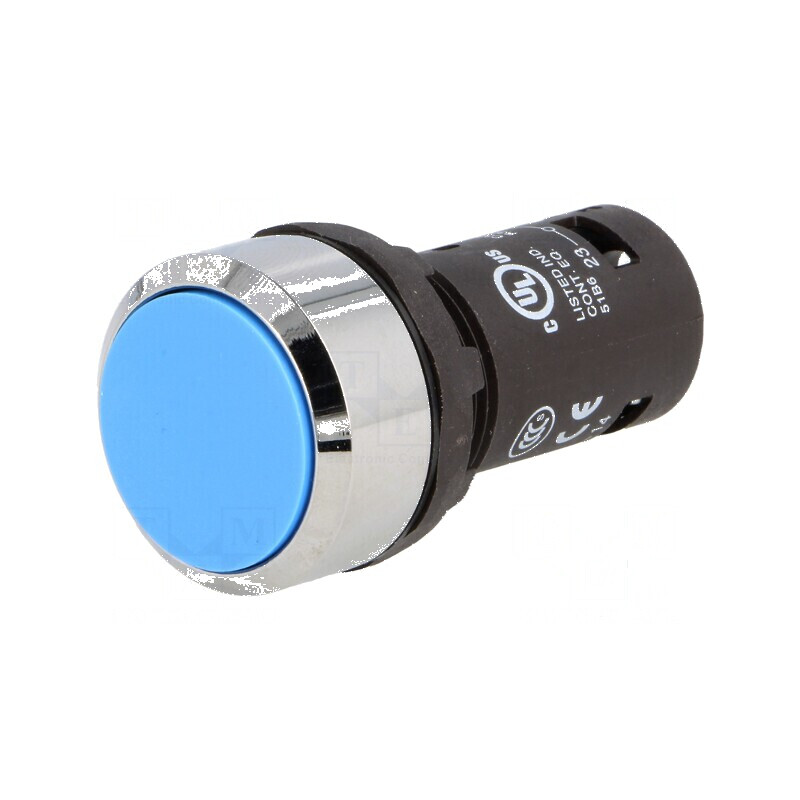 Comutator 22mm Acţionat prin Apăsare 1 NO Poz.i Stabil | Electronic-mag.ro | Componente Electronice