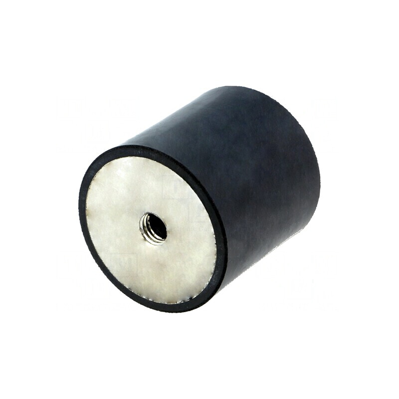 Atenuator vibrații M8 40mm gumă 40mm lungime 8mm 1397N | Electronic-mag.ro | Componente Electronice