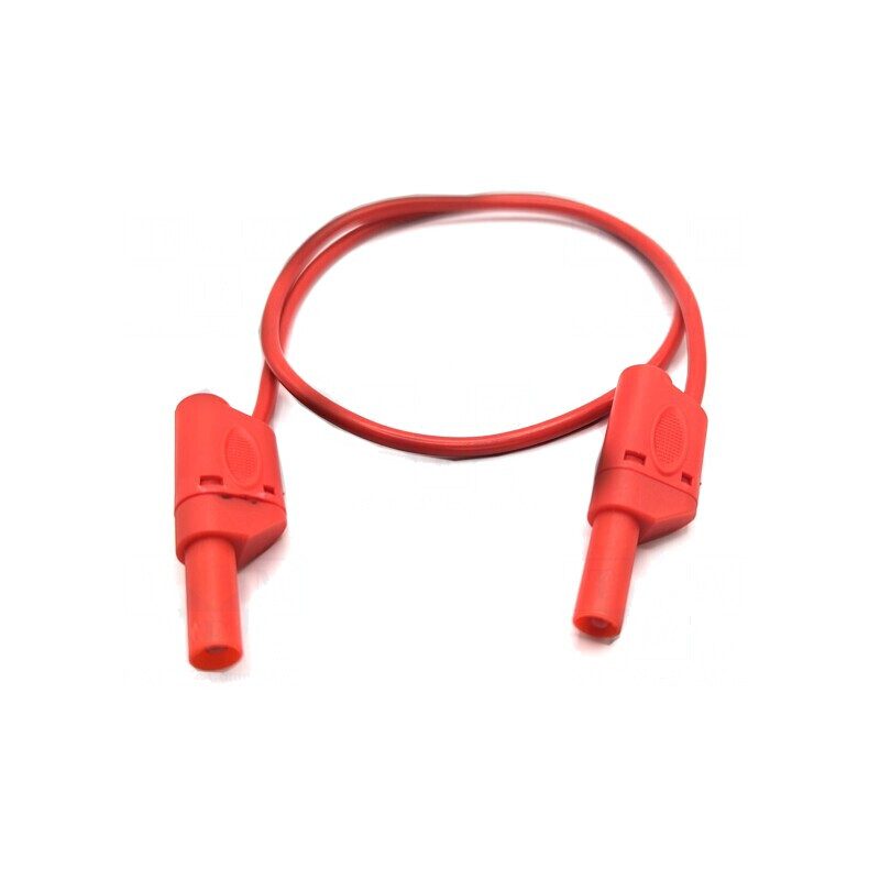 Cablu de măsurare 32A cu mufă banană 4 mm, ambele părţi | Electronic-mag.ro | Componente Electronice