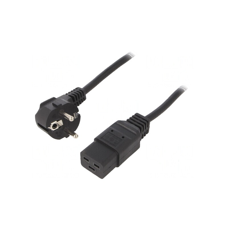 Cablu 3x1,5mm2 CEE 7/7 ştecăr unghi IEC C19 mamă | Electronic-mag.ro | Componente Electronice Cablu 3x1,5mm2 CEE 7/7 ştecăr unghi IEC C19 mamă | Electronic-mag.ro | Componente Electronice