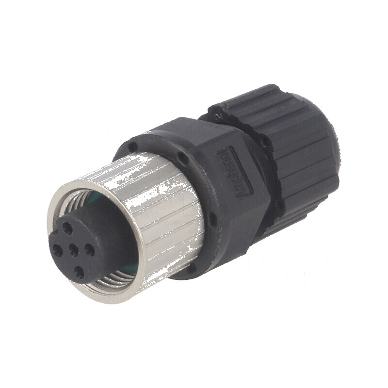 Conector M12 5 PIN mamă A-DeviceNet CANopen IP68 | Electronic-mag.ro | Componente Electronice