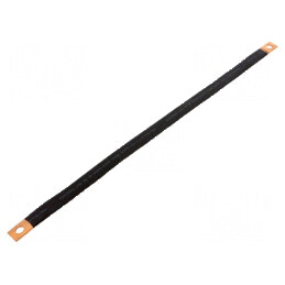 Trese bandă de împământare izolată 16mm² - Ø1: 9mm, Ø2: 9mm | Electronic-mag.ro | Componente Electronice