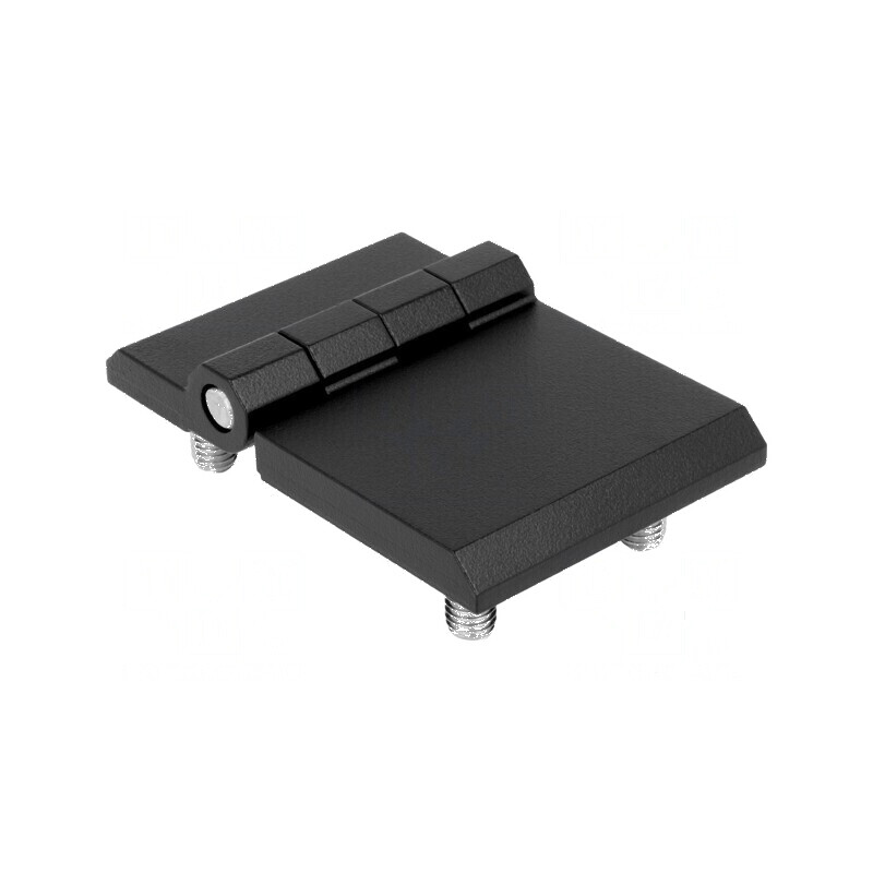 Balama 90mm aluminiu zinc negru H: 60mm | Electronic-mag.ro | Componente Electronice