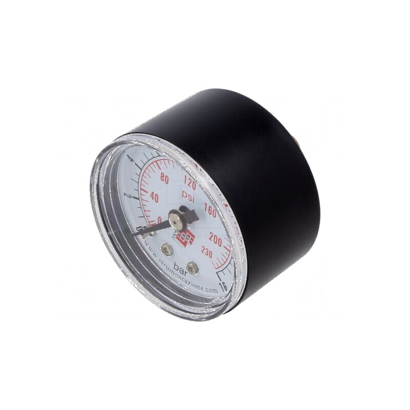 Manometru 0-16 bar pentru lichide neagresive și gaze inerte, 40mm | Electronic-mag.ro | Componente Electronice Manometru 0-16 bar pentru lichide neagresive și gaze inerte, 40mm | Electronic-mag.ro | Componente Electronice