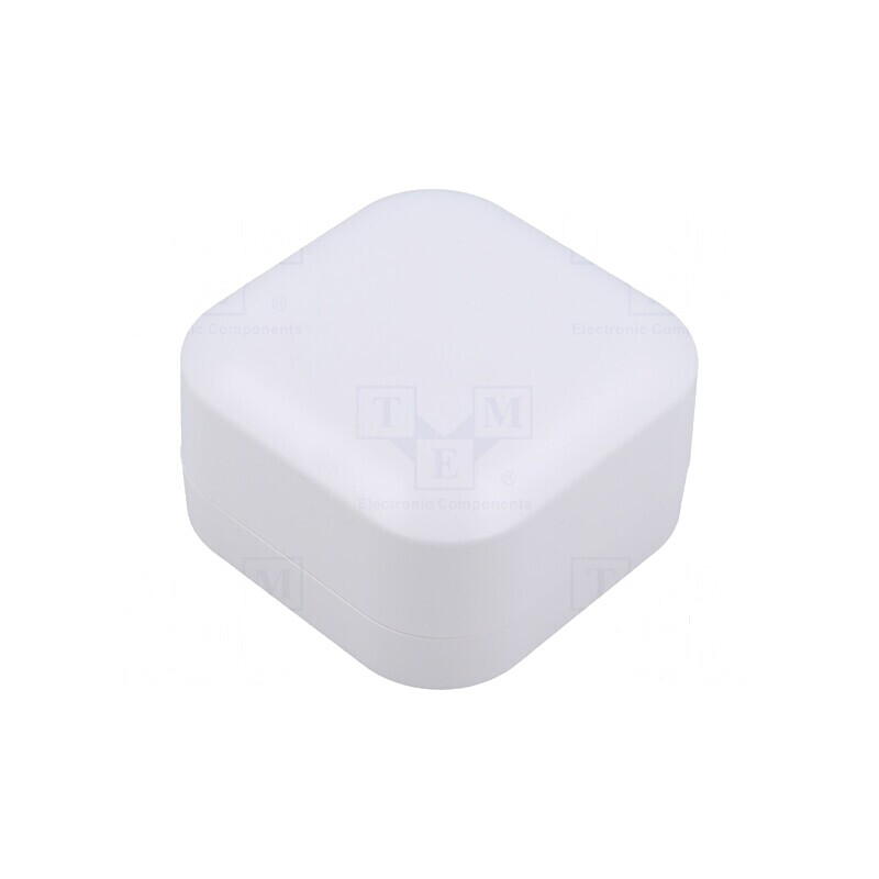 Carcasă universală ABS albă IP54 80mm x 80mm x 45mm 1556 | Electronic-mag.ro | Componente Electronice