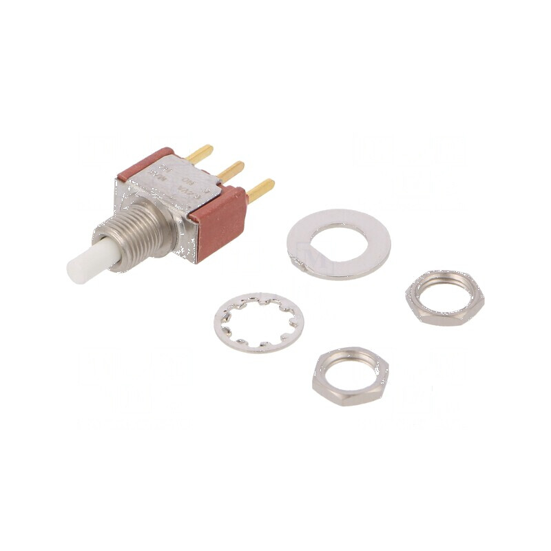 Comutator acţionat prin apăsare Poz 2 SPDT 1A 120VAC ON-(ON) | Electronic-mag.ro | Componente Electronice Comutator acţionat prin apăsare Poz 2 SPDT 1A 120VAC ON-(ON) | Electronic-mag.ro | Componente Electronice
