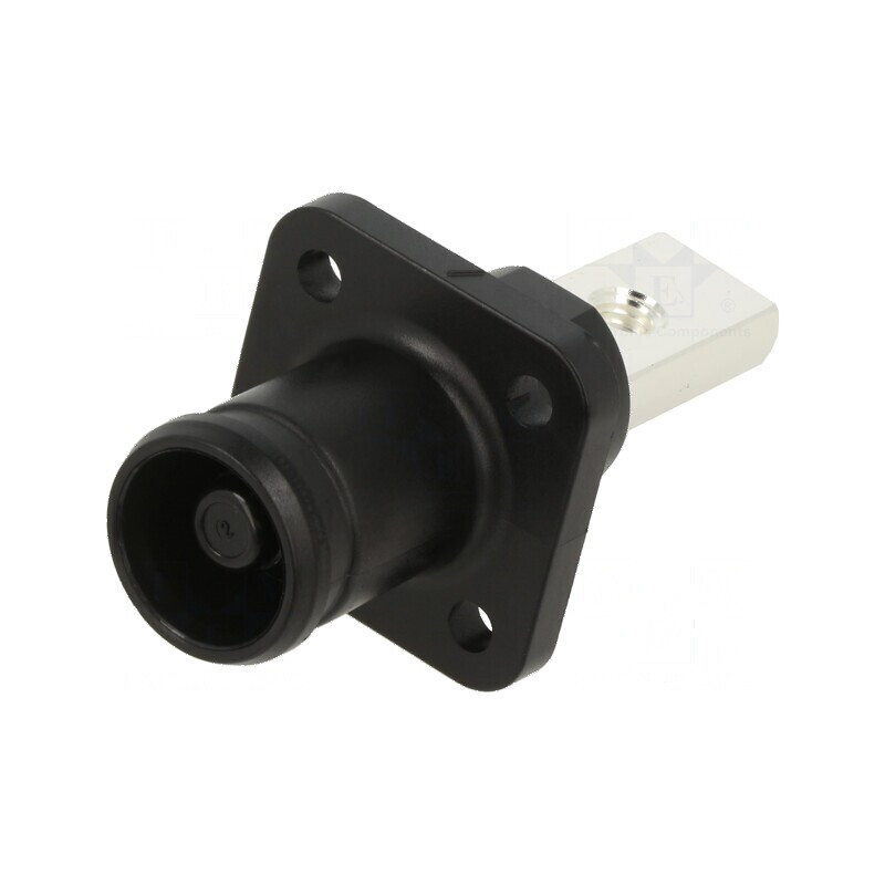 Conector alimentare DC soclu tată PIN 1 pentru montare pe panou | Electronic-mag.ro | Componente Electronice