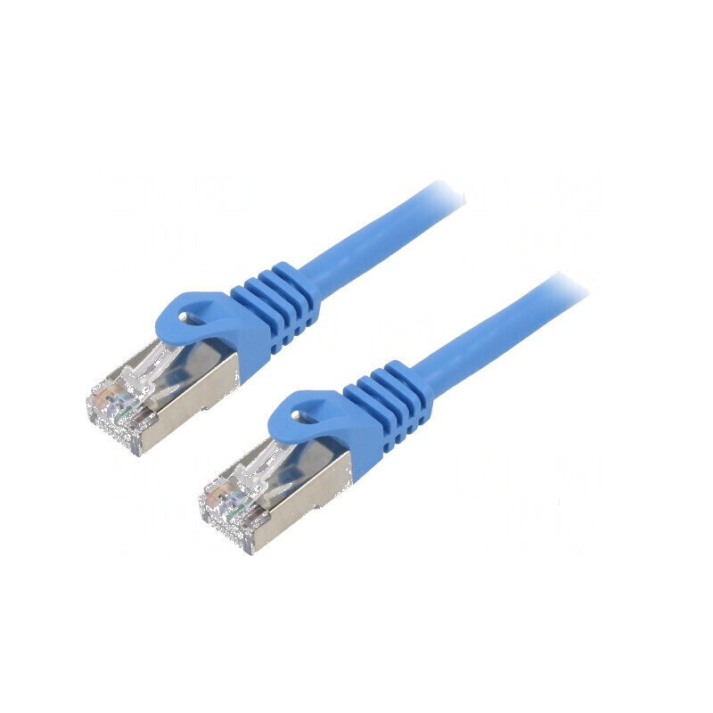 Cabluri patch F/UTP 6 litat CCA PVC albastru 30m 26AWG Fire: 8 | Electronic-mag.ro | Componente Electronice Cabluri patch F/UTP 6 litat CCA PVC albastru 30m 26AWG Fire: 8 | Electronic-mag.ro | Componente Electronice