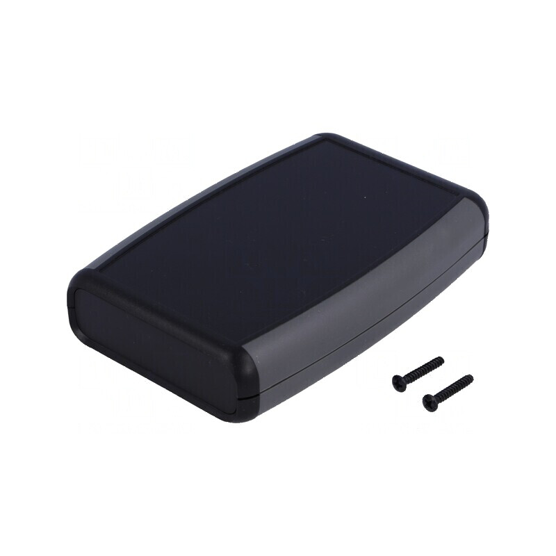 Carcasă universală ABS neagră 79mm x 111mm x 24mm 1553 | Electronic-mag.ro | Componente Electronice